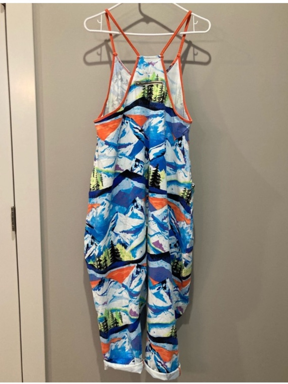 NWOT FREE PEOPLE Movement Printed Hot Shot Onesie in Skinic Route Apres Combo - Picture 6 of 6
